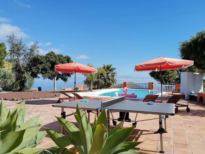 Ferienwohnung für 10 Personen, mit Meerblick und Terrasse sowie Garten und Pool auf Teneriffa - 2