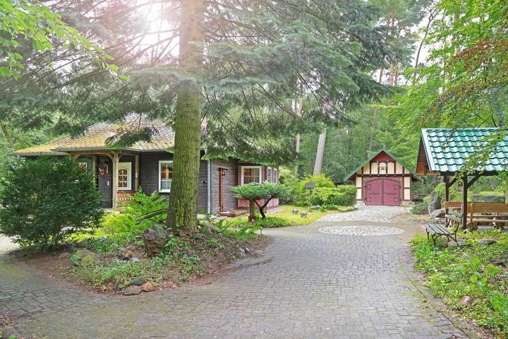 Ferienhaus für 6 Personen, mit Terrasse und Garten sowie Sauna in Groß Pankow (Prignitz)
