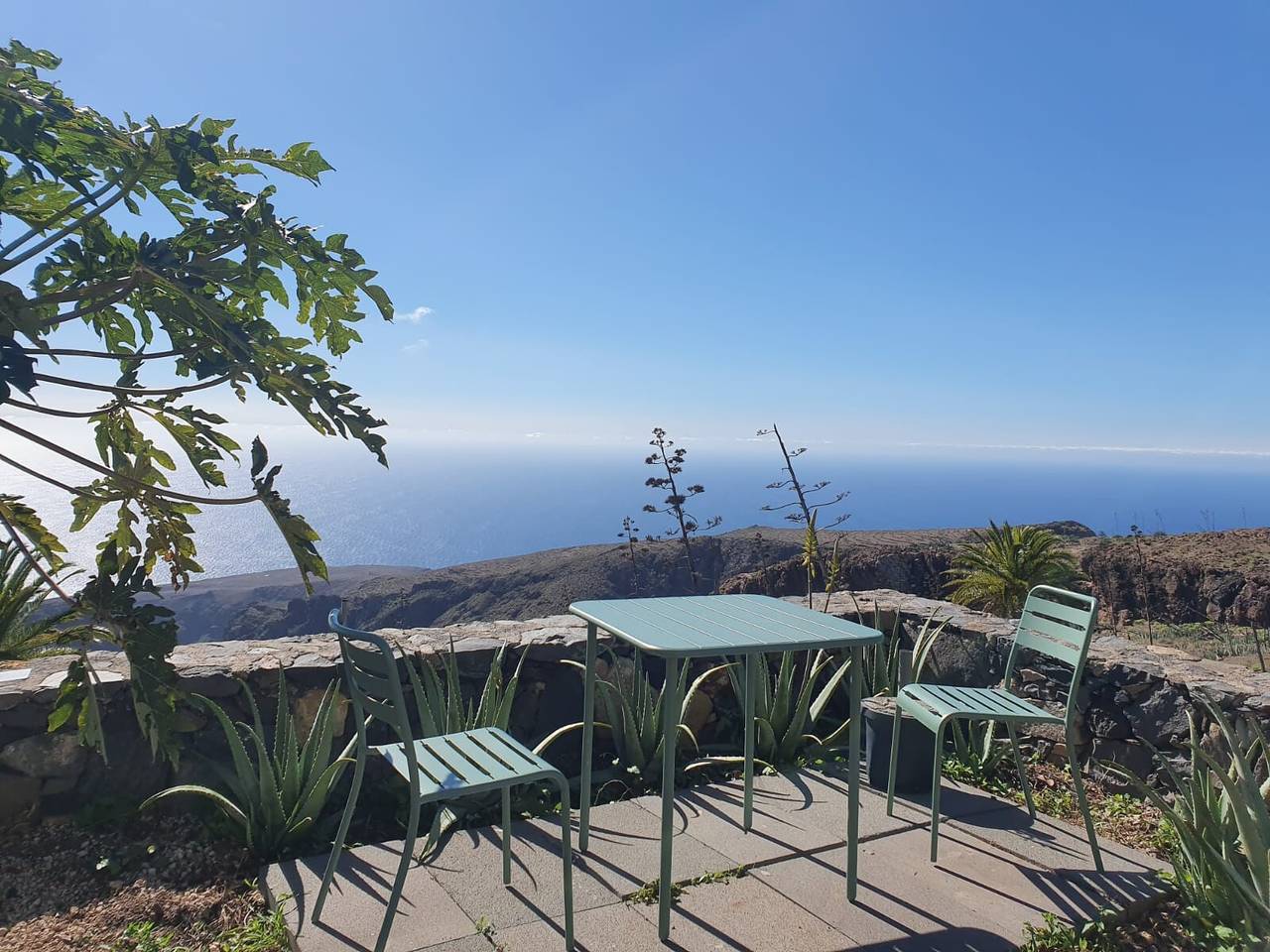 Feriehus for 2 personer med hage in Alajeró, La Gomera