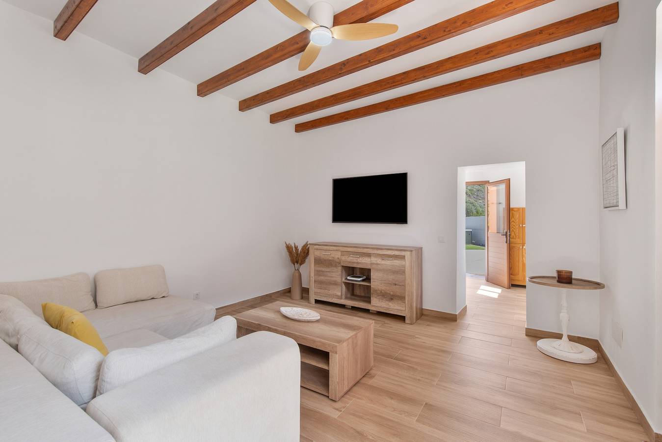 Appartement entier, Appartement de vacances « Vista Valle » avec vue montagne, Wi-Fi et climatisation in La Humbridilla, Grande Canarie du Sud