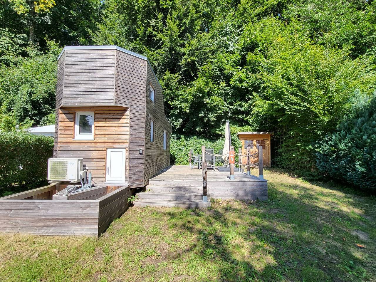 Gemütliche Wohnung mit Parkplatz und Terrasse in Strandnähe in Stuer, Plauer See