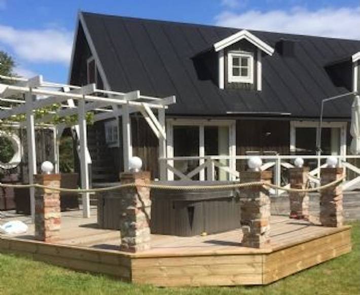 Ferienhaus für 10 Personen, mit Garten und Terrasse