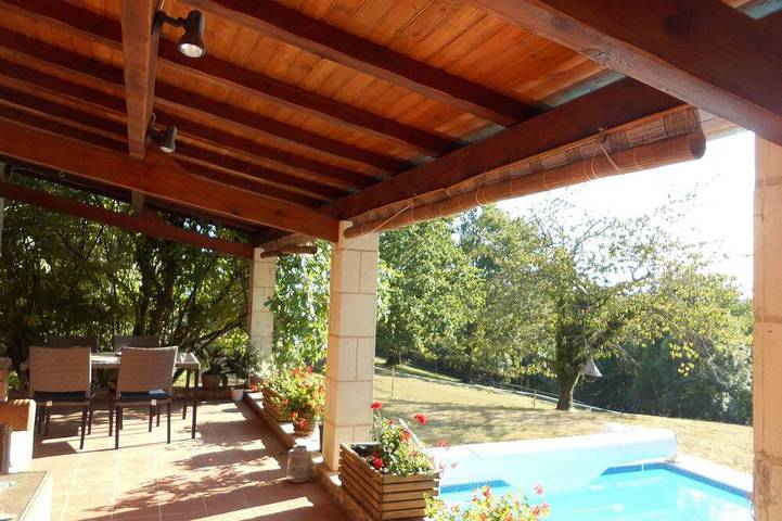 Baita per 3 persone, con balcone e giardino - 1