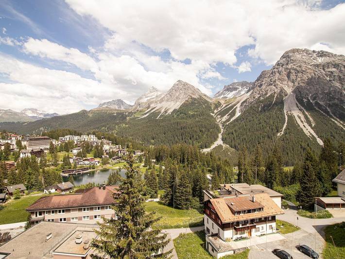 Ferienwohnung für 6 Personen, mit Balkon und Seeblick in Arosa - 4