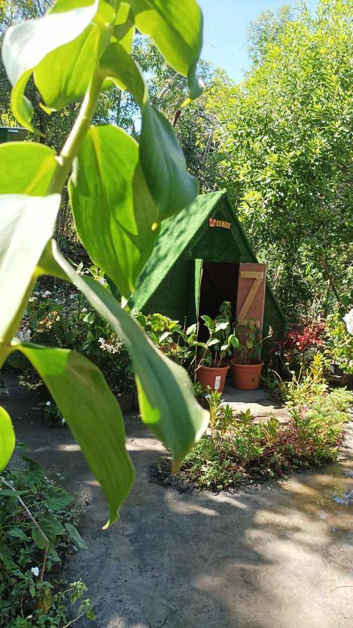 Camping pour 10 personnes, avec jardin