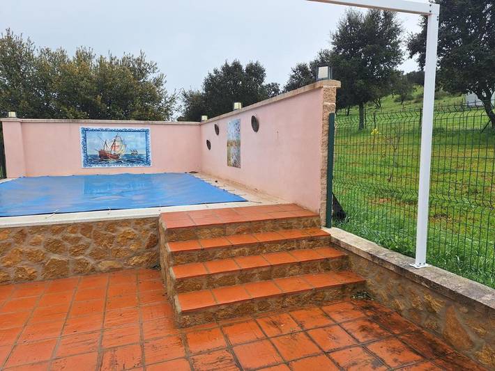 Casa rural con piscina para 5 personas, con Balcón y Terraza además de Jardín y Piscina en Zafra - Río Bodión - 2