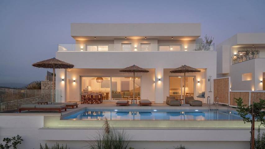 Ferienhaus für 6 Personen, mit Garten und Ausblick sowie Pool in Pitsidia - 4