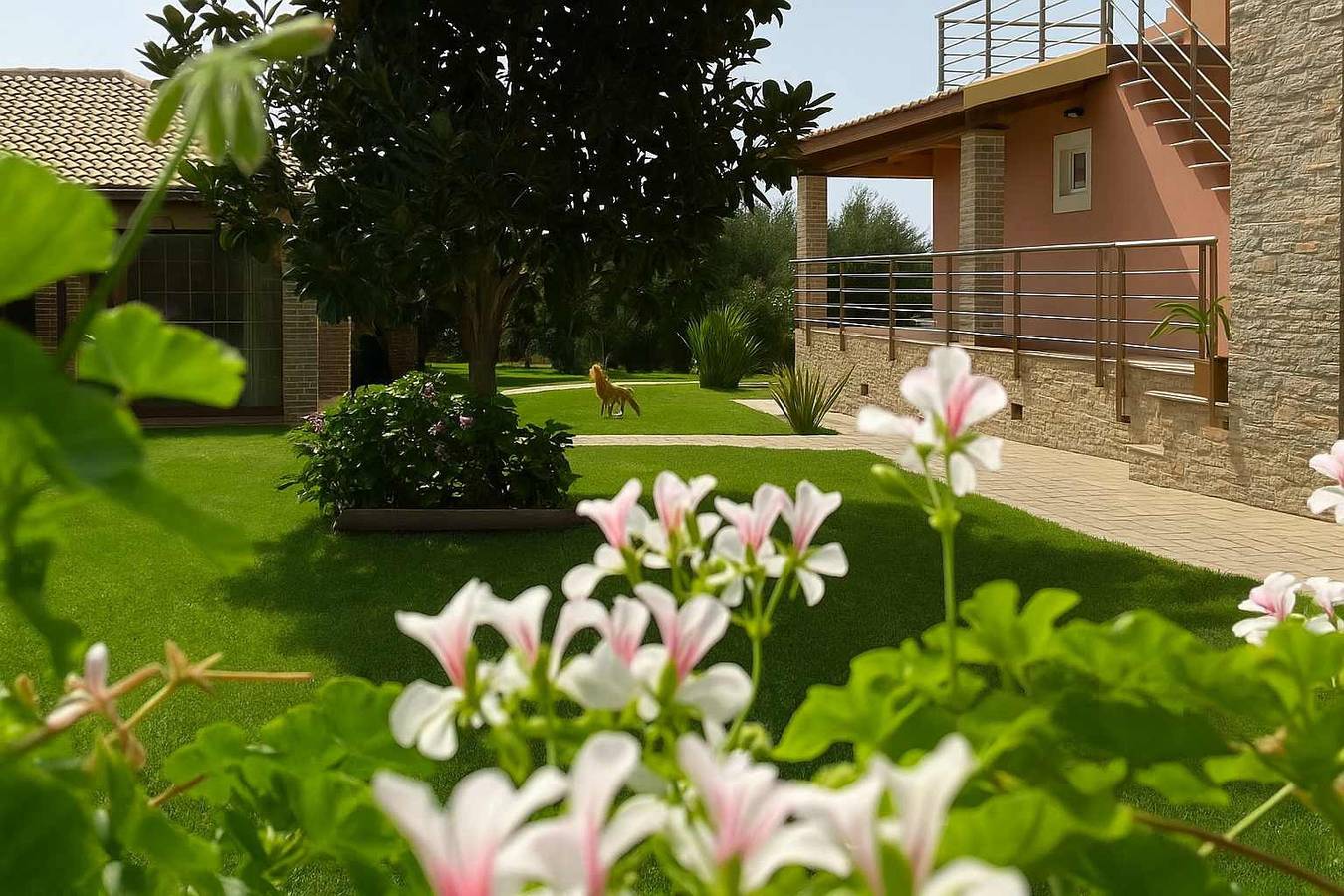 Ganze Wohnung, Ferienwohnung für 3 Personen mit Balkon/Terrasse in Messenien