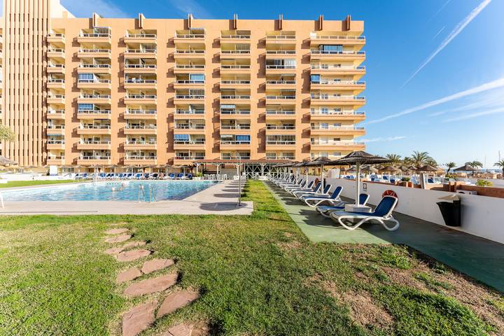 Studio för 4 Personer, med balkong och barnpool