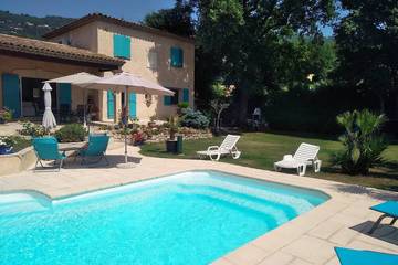 Villa pour 5 personnes, avec terrasse et jardin à Peymeinade