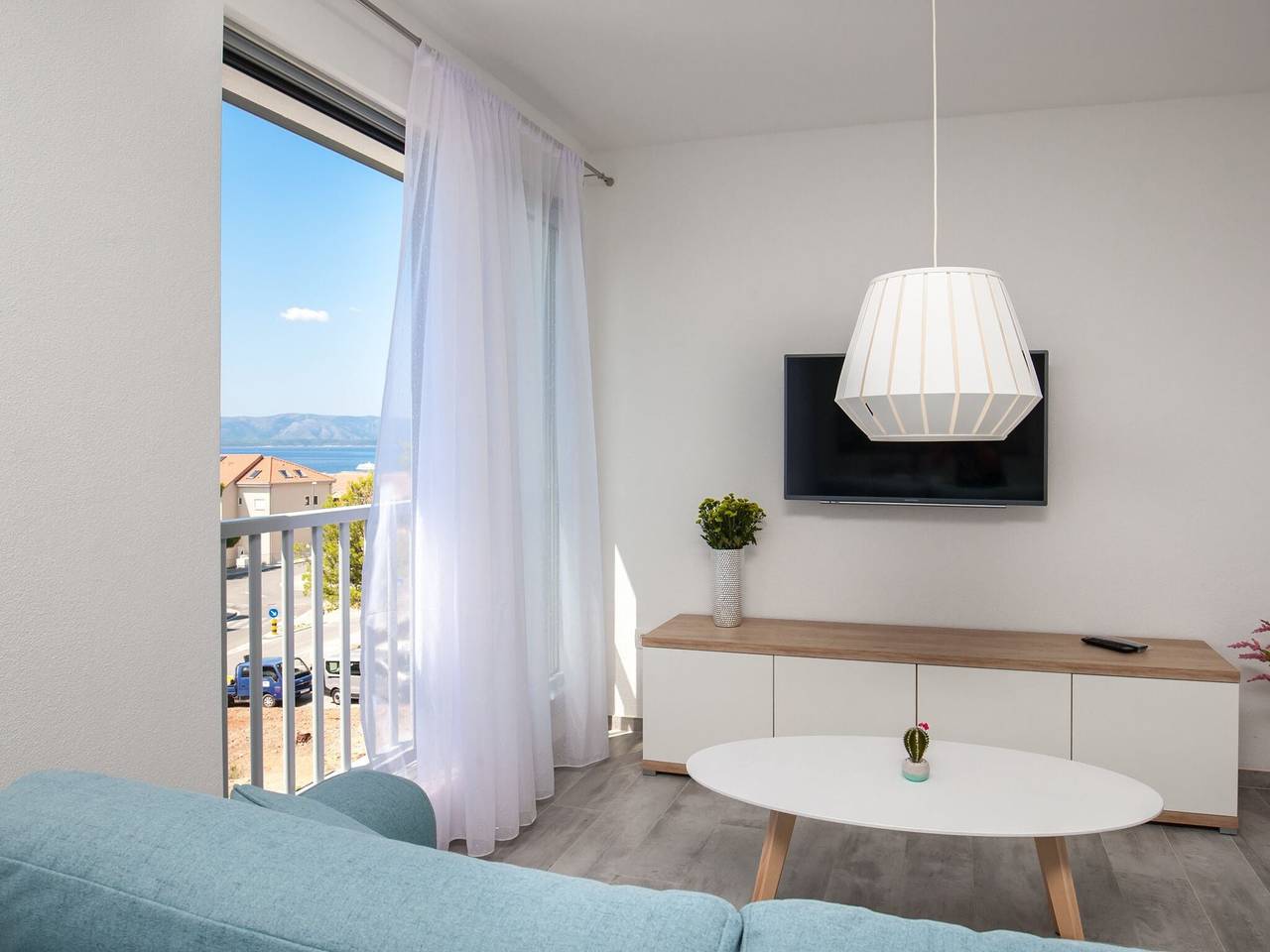 Ganze Wohnung, Apartments Dva Galeba - One Bedroom Apartment with Sea View (105) in Bol, Brac