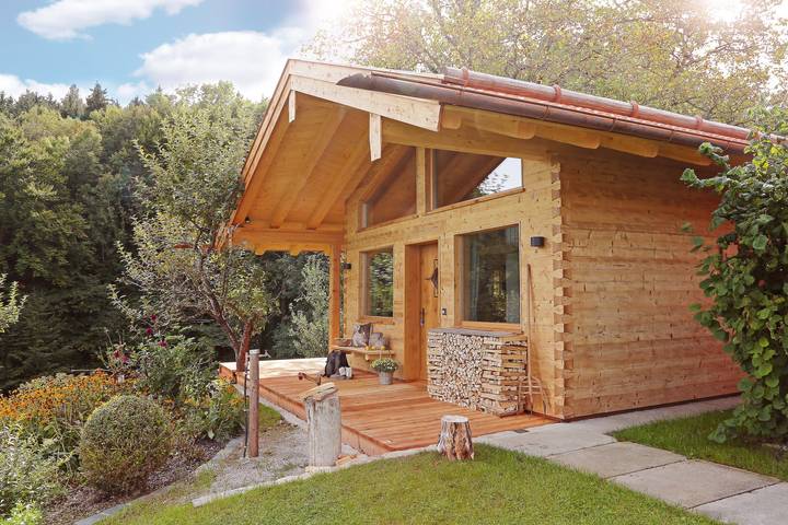 Chalet für 3 Personen, mit Terrasse, kinderfreundlich am Chiemsee - 2