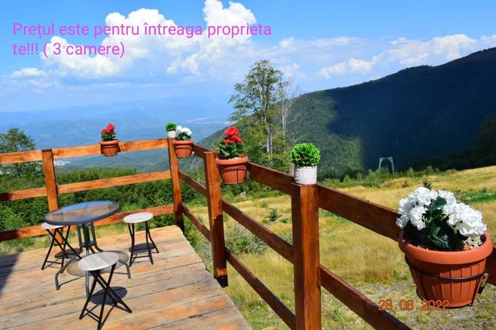 Domek letniskowy dla 2 osób, z widok i taras w Karpaty (Rumunia)