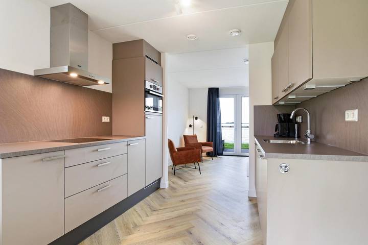 Ferienhaus für 4 Personen, mit Balkon/Terrasse und Terrasse sowie Sauna am Markermeer - 4