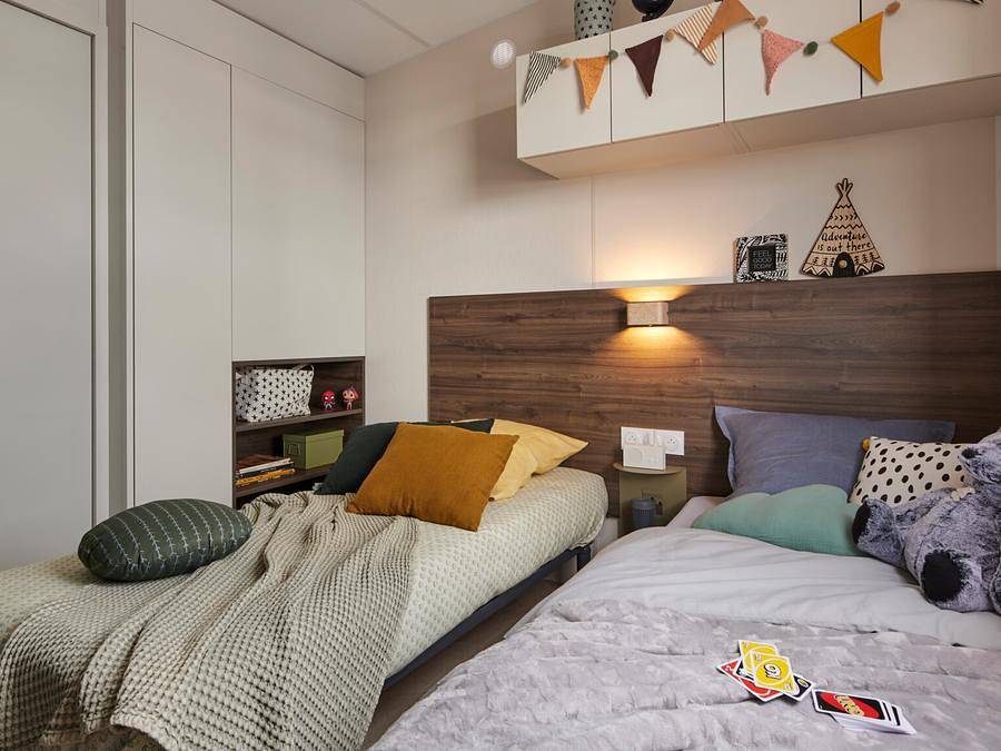 Camping Campilo - Mobilheim 4 personen - Cottage Nature Exclusif 2 Zimmer mit Spa 4 Pers. in Aubigny (Vendée), Loire-Tal