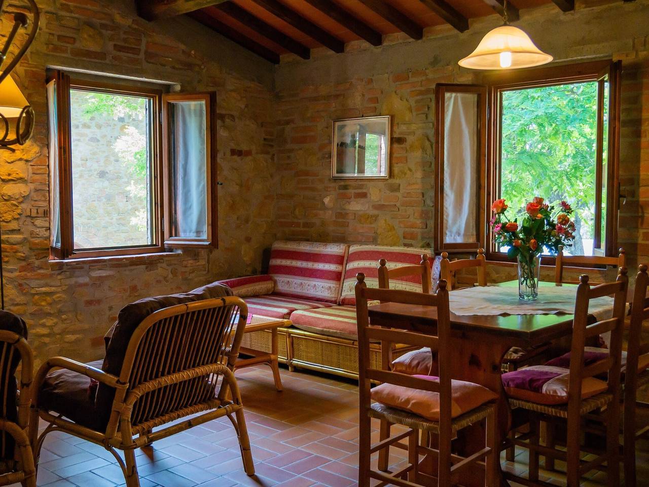 Ganze Wohnung, Wohnung in der Toskana mit Pool und Aussicht in Montaione, Florenz Provinz