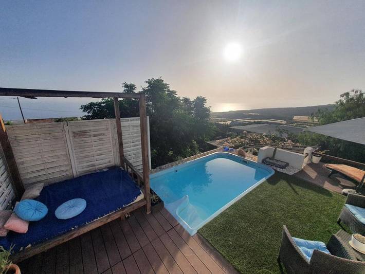 Casa rural para 4 personas, con jacuzzi además de jardín y piscina en Guía de Isora - 4