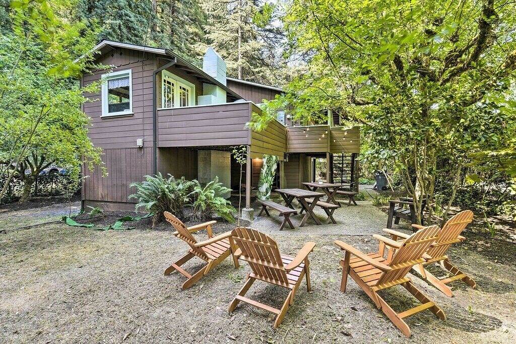 Log Cabin for 4 Guests in Russian River, Sonoma County