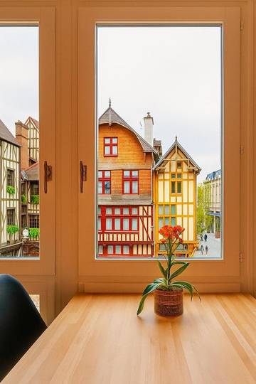 Gîte pour 7 personnes, avec vue dans Office De Tourisme De Troyes