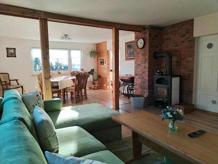 Ferienhaus für 7 Personen, mit Garten und Ausblick, kinderfreundlich