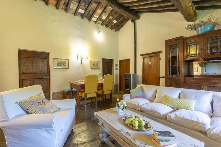 Villa + piscina vicino a Firenze. La Casaccia. Dorme 6+ 2 bambini. Pace e vedute in Londa, Firenze province