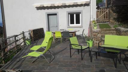 Gîte pour 6 personnes, avec vue et jardin, animaux acceptés à San-Martino-di-Lota