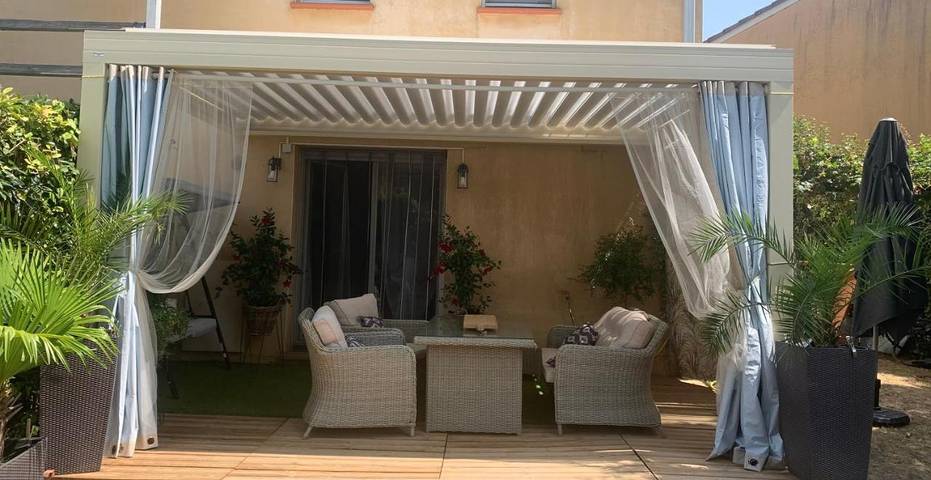 Cottage pour 2 personnes, avec vue et jardin à Baziège