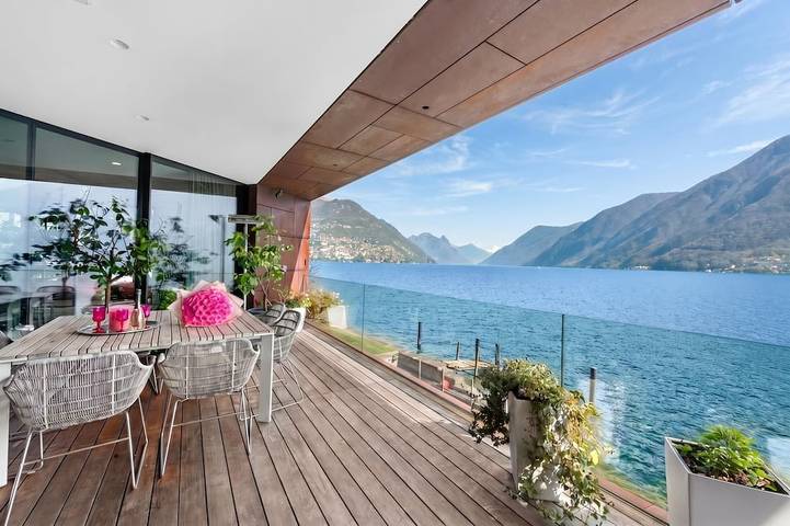 Villa für 6 Personen, mit Garten und Balkon im Ticino