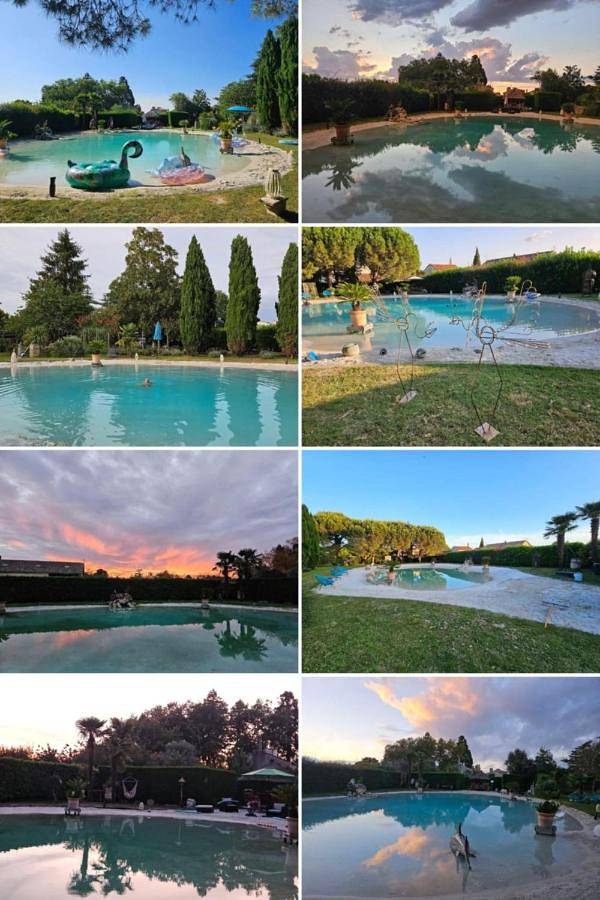 Gîte pour 2 personnes, avec piscine ainsi que terrasse et jardin à Comps (Gironde)