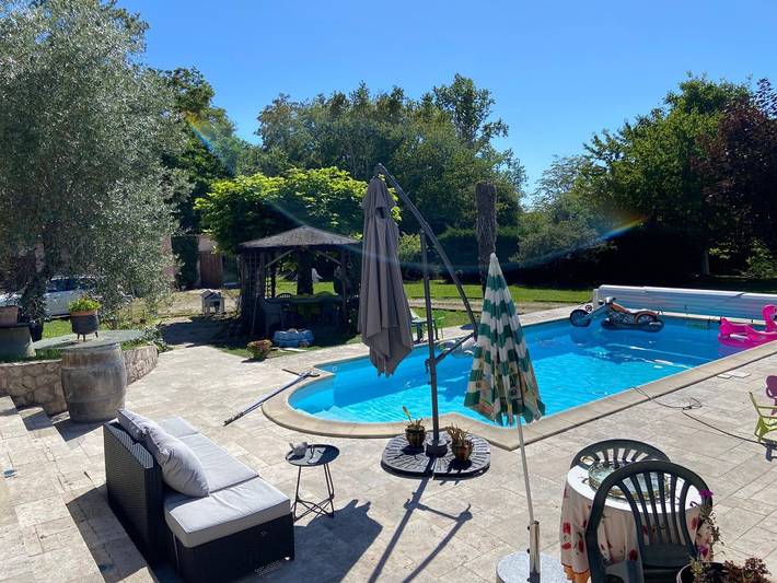 Chambre d’hôte pour 5 personnes, avec piscine et jardin, animaux acceptés en Aquitaine - 2