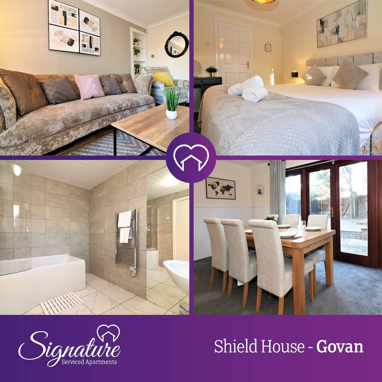 Apartamento entero, Shield House - Govan in Glasgow, Greater Glasgow and Clyde Valley