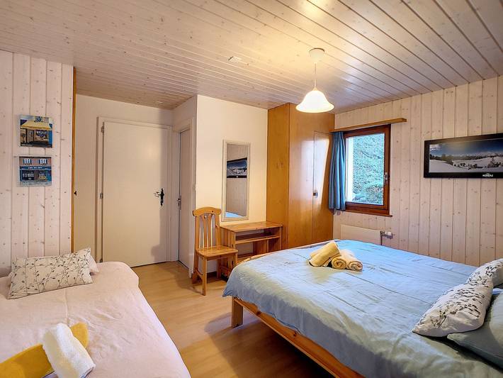 Gîte pour 6 personnes, avec jardin ainsi que vue et terrasse à Veysonnaz - 4