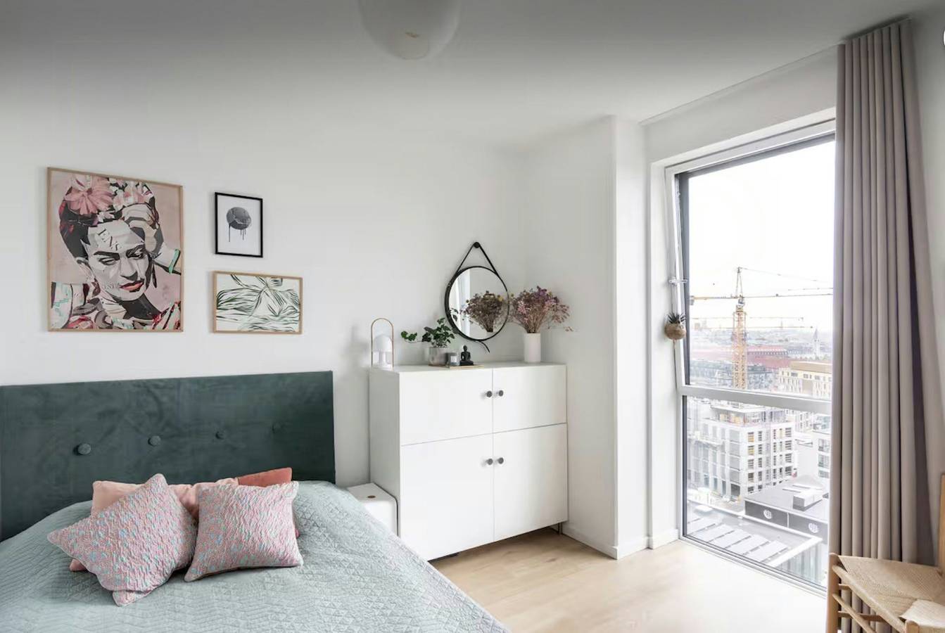 Ganze Wohnung, Panoramablick vom 10. Stock in Carlsbergbyen in Kopenhagen, Hovedstaden