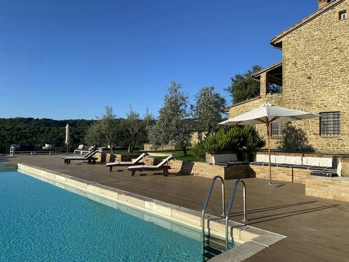 Holiday rental for 4 people, with garden and sauna in Tuscany