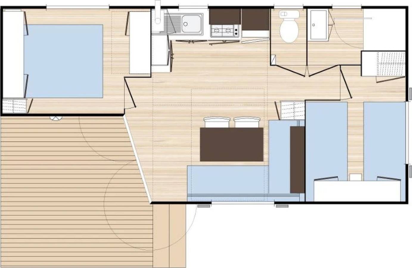 Camping 3 étoiles - Piscine  - ccbgdfc in Pornichet, Côte d'Amour