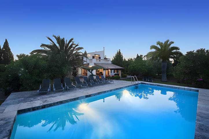Maison de vacances pour 12 personnes, avec balcon et jardin à Majorque du Nord