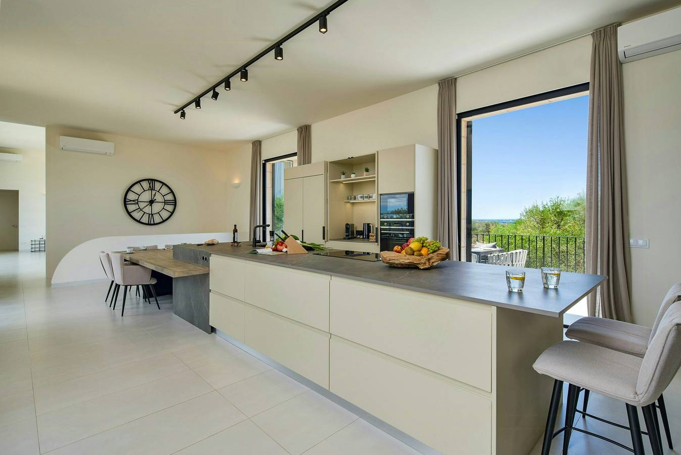 Resort di design privato con vista a Maiorca in Ses Salines, Sud di Maiorca