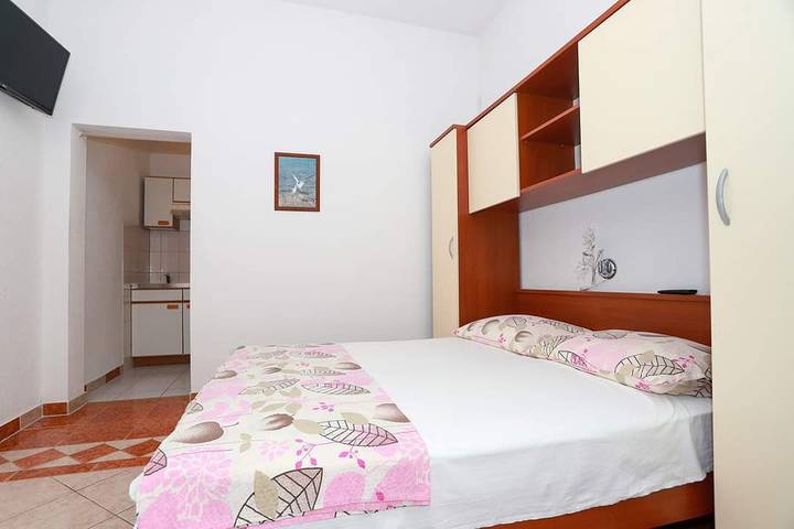Ganze Wohnung, Studio Appartement mit Klima Baska Voda (Makarska) -b in Baska Voda, Makarska Riviera