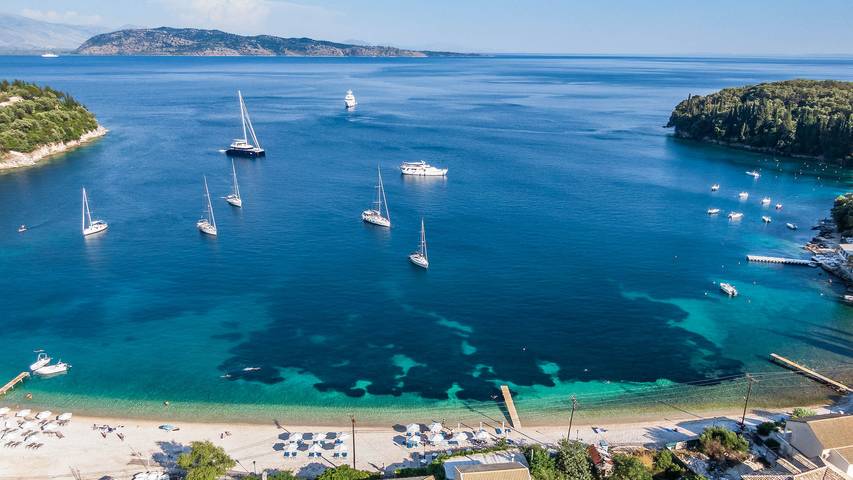 Villa mit pool für 4 Personen, mit Pool und Meerblick sowie Garten auf Korfu - 3