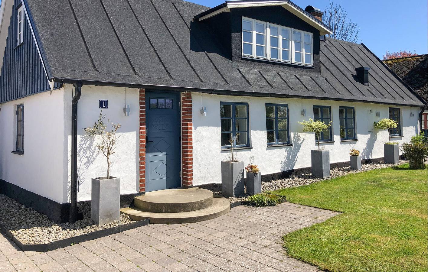 Hus för 6 Personer, med terass och trädgård