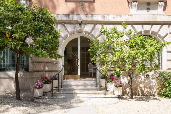 Maison d’hôte pour 2 personnes, avec jardin et vue, animaux acceptés à Rome