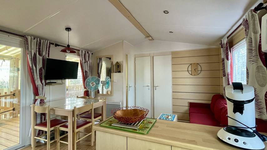 Mobil home pour 4 personnes, avec jardin à Saint-Augustin - 3