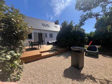 Gîte pour 6 personnes, avec jardin à Plovan