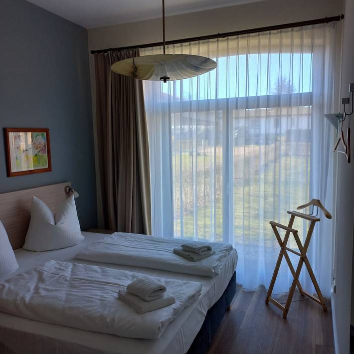 Ganze Wohnung, Ferienwohnung Die Remise Silbersee Re-02 in ruhiger Dorflage auf Usedom in Stolpe auf Usedom, Usedom