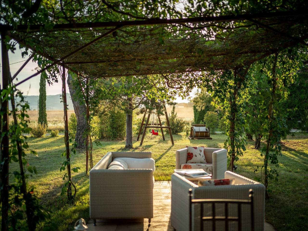 Tenuta "Podere Osteria" in Pienza, Orciatal