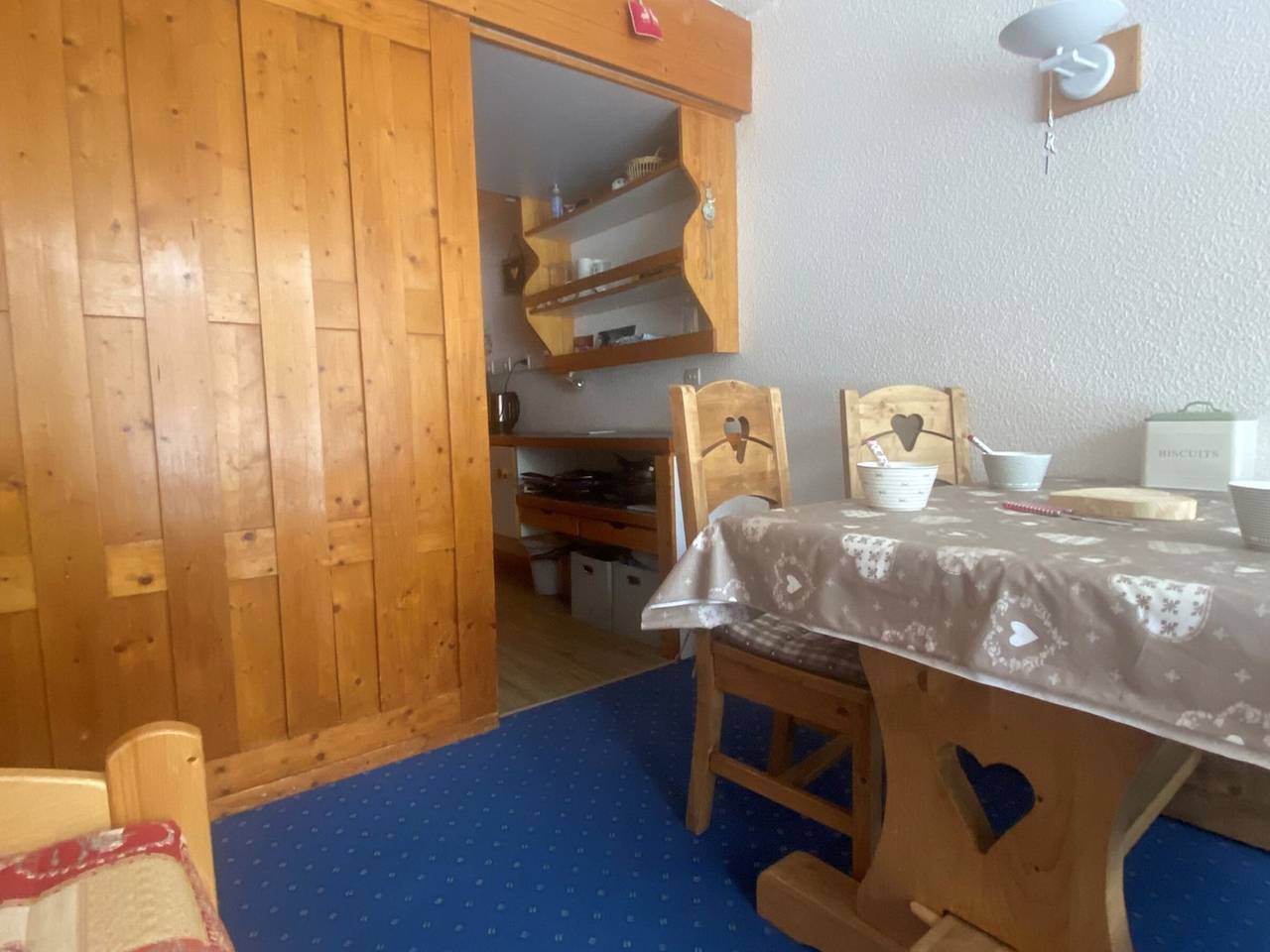 Studio entier, Studio ski aux pieds avec balcon aux Arcs 1800 in Arc 1800, Bourg-Saint-Maurice