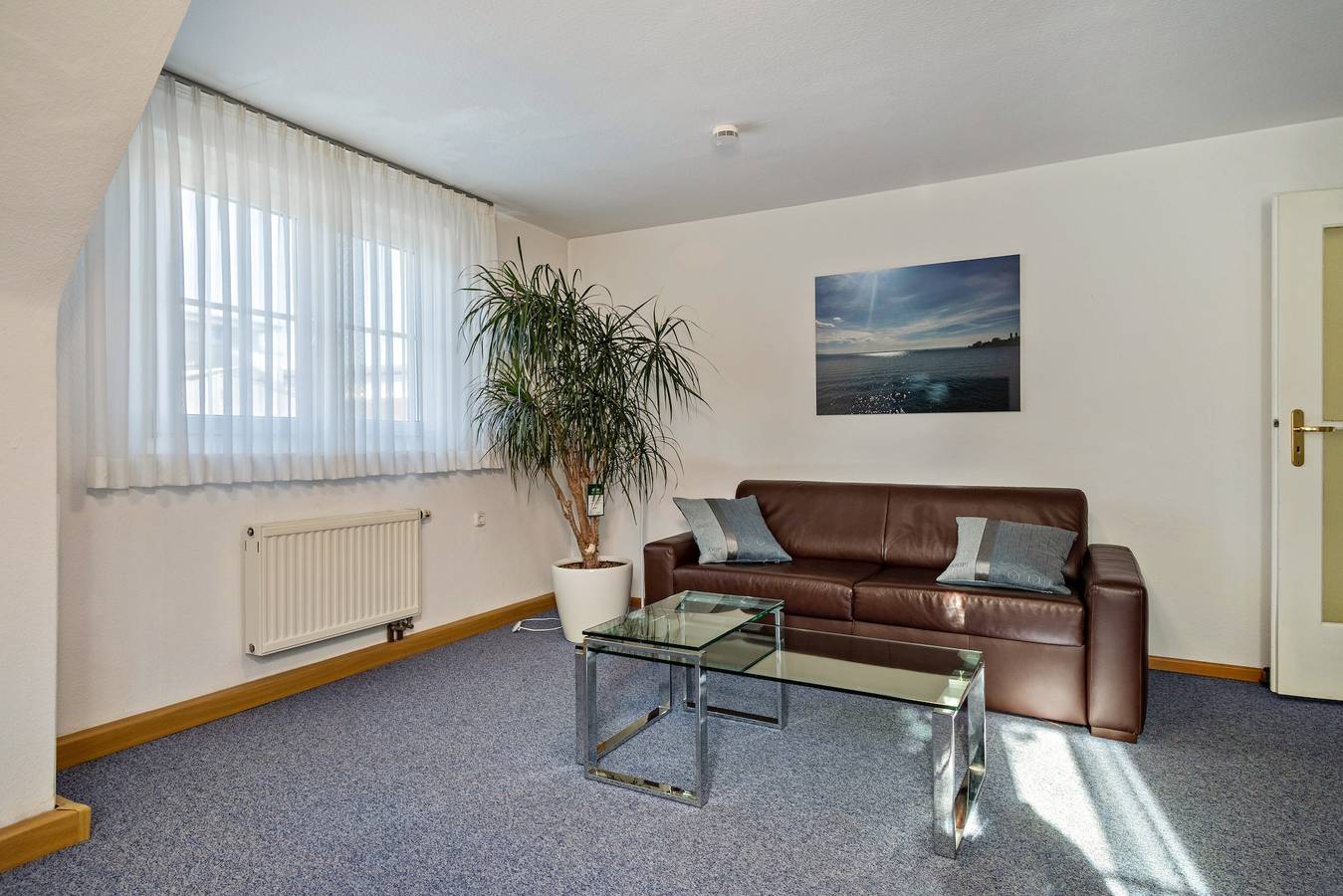 Ganze Wohnung, Ferienwohnung 'Pe Loft Central' mit Garten im Innenhof und Wi-Fi in Friedrichshafen, Region Bodensee-Oberschwaben