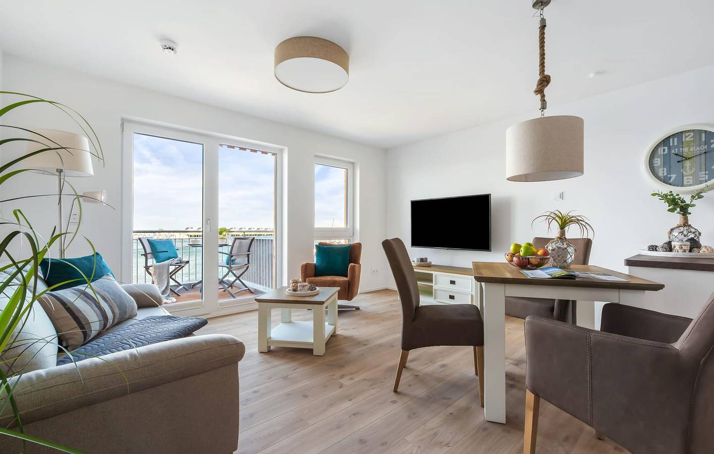 Ganze Ferienwohnung, Appartement mit Meerblick, Terrasse und Parkplatz in Kappeln, Kappeln & Umgebung