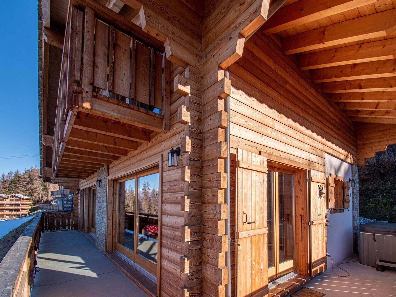 Chalet in Veysonnaz mit Whirlpool in Nendaz, Walliser Alpen