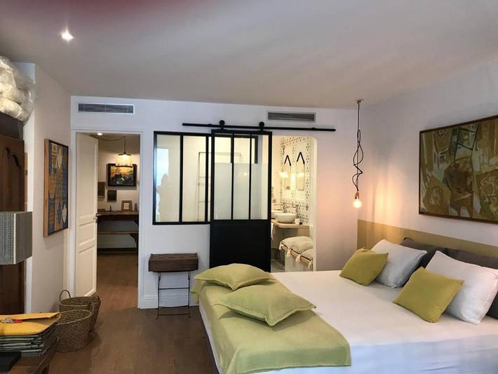 Chambre d’hôte pour 2 personnes, avec jardin ainsi que terrasse et vue à Nice - 4